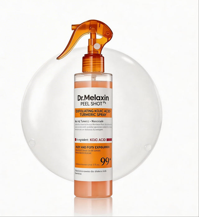 Spray au curcuma à l'acide kojique, Solution exfoliante Anti-Taches